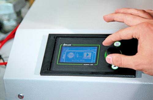 Wygodne sterowanie kotłem na paliwo stałe